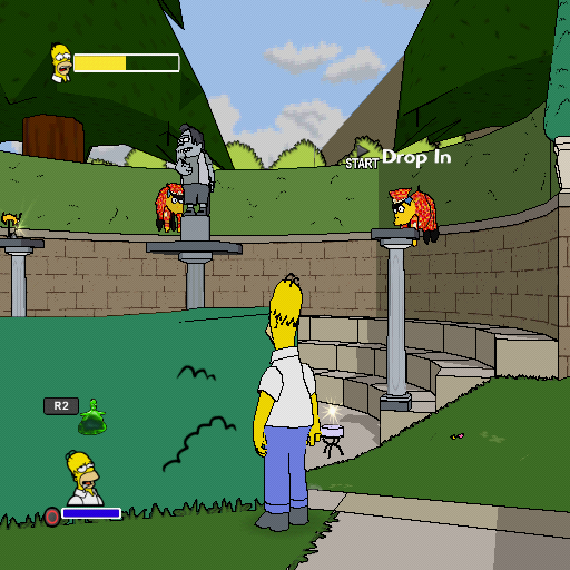 The Simpsons Game screenshot 2 for Playstation 2